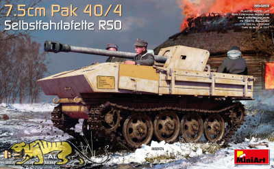 7.5cm Pak 40/4 - Selbstfahrlafette RSO - 1/35