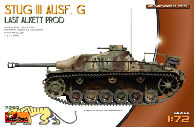 Sturmgeschütz III Ausf. G - letzte Alkett Produktion - 1:72