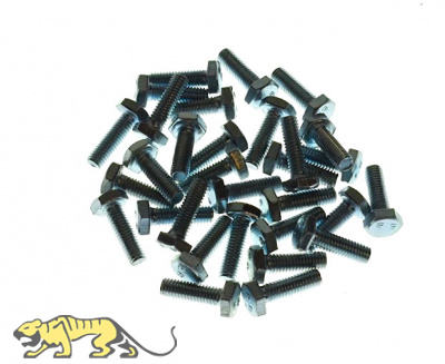 Sechskantschrauben M3 x 10 mm Flachkopfschrauben DIN 933 - 30 Stück