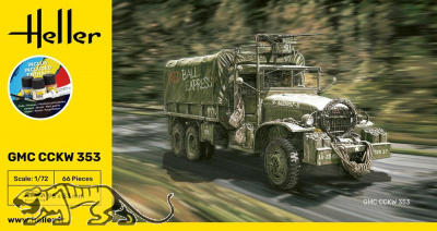 STARTER KIT US GMC CCKW 352 - 1:72