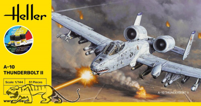 STARTER KIT US A-10 Thunderbolt II - 1:144