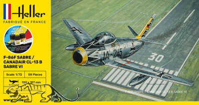 STARTER KIT F-86F Sabre / Canadair CL-13 B Sabre VI - 1:72