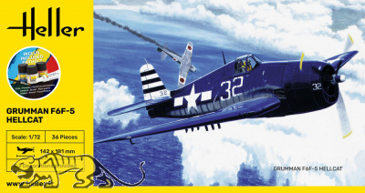 STARTER KIT Grumman F6F-5 - 1/72