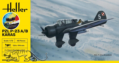 STARTER KIT - PZL P-23 A/B Karas - 1/72