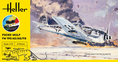 STARTER KIT Focke Wulf Fw 190 A5/A8/F8 - 1/72