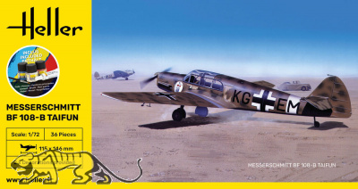 STARTER KIT Messerschmitt Bf 108 B Taifun - 1:72