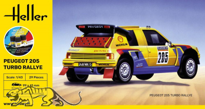 STARTER KIT Peugeot 205 Turbo Rallye - 1/43