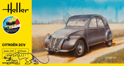 STARTER KIT Citroen 2 CV - 1/43