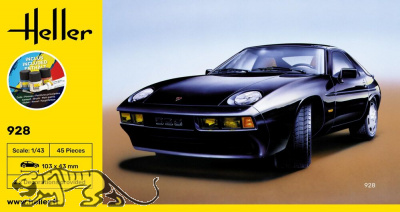 STARTER KIT Porsche 928 - 1/43