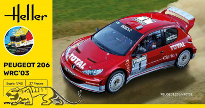 STARTER KIT Peugeot 206 WRC 2003 - 1/43