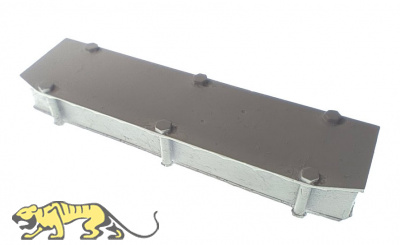 Luftansaugabdeckung Tiger I mittlere / späte Version - 1:16 - B-Ware