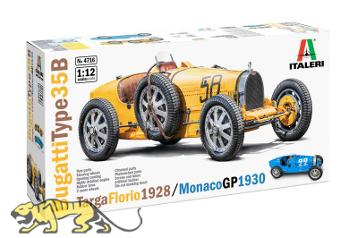 Bugatti Type 35B - Targa Florio '28 / Monaco GP '30 - 1:12