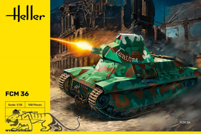 FCM 36 - Französischer leichter Panzer - 1:35