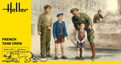 Französischer Panzerbesatzung / French Tank Crew - 1:35