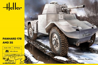 Panhard 178 - Französischer AMD 35 - 1:35