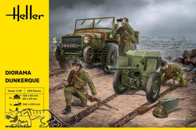 Diorama Dunkerque / Dünkirchen - 1:35