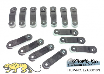 Metallschwingarme-Set für Tamiya Leopard 2A6 - 56020 - 1:16