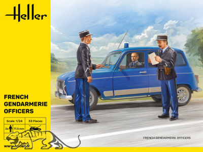 French Gendarmerie Officers / Französische Polizisten - 1:24