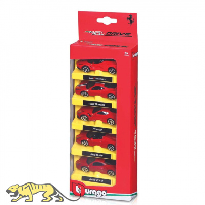 Ferrari Race & Play - 5 Pack - 1:64