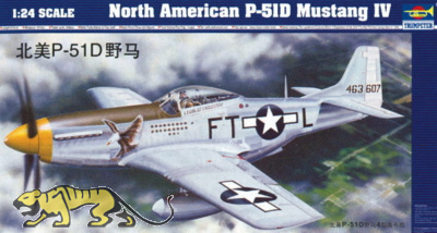 North American P-51D Mustang / Mustang Mk. IV - 1/24