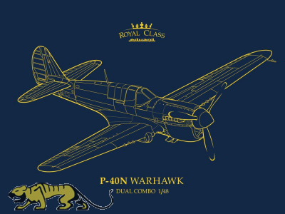 P-40N Warhawk - Dual Combo - Royal Class - 1/48