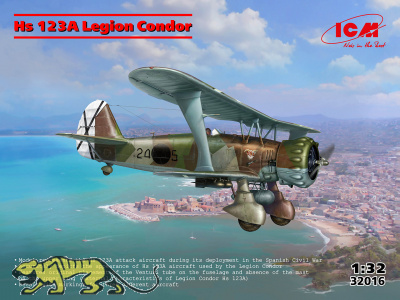 Henschel Hs 123A-1 - Legion Condor - 1/32