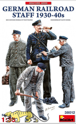 Deutsches Bahnpersonal 1930er - 1940er Jahre / German Railroad Staff - 1930s - 1940s - 1:35