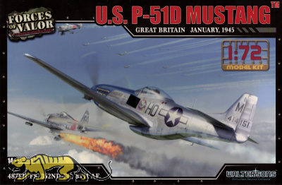 North American P-51D Mustang - Great Britain 1945 - 1/72
