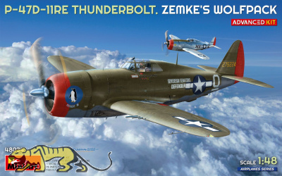 P-47D-11RE - Thunderbolt - Zemke's Wolfpack - Advanced Kit - 1:48