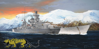 Scharnhorst - German Battleship - 1:350