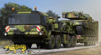 FAUN SLT 50-3 ELEFANT mit SaAnh. 52t  - 1:35