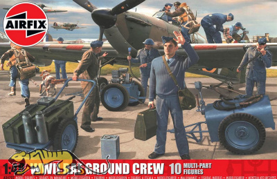 RAF Ground Crew / RAF Bodenpersonal - 1:48