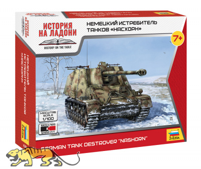 Nashorn - Deutscher Jagdpanzer - 1:100