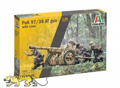 Pak 97 / 38 AT Gun with Crew - 1:35