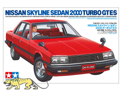 Nissan Skyline Sedan 2000 Turbo GT-ES - 1:24