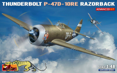P-47D-10RE - Thunderbolt Razorback - Advanced Kit - 1:48