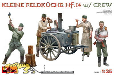 Kleine Feldküche Hf. 14 with Crew - 1:35