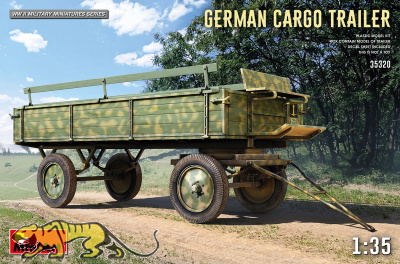 German Cargo Trailer - 1/35