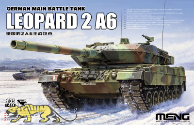 Leopard 2A6 - German Main Battle Tank - 1/35