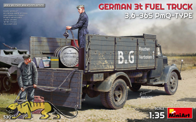 Deutscher 3t LKW 3,6-36S Tanklaster - PmQ Typ - 1:35