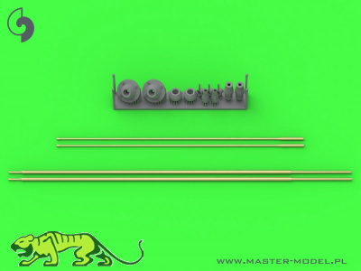 Antenna Comrod VHF3088VM - used on Leopard 2 A7V and other vehicles (2pcs) - STRAIGHT version - 1/16