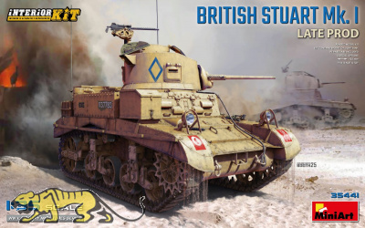 British Stuart Mk. I - Late Production - with full interior - 1/35
