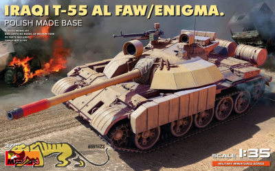 Irakischer T-55 AL FAW / ENIGMA auf polnischer Basis - 1:35