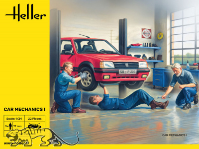Car Mechanics I / Kfz Mechaniker I - 1:24