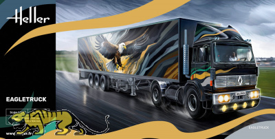 Eagletruck - Renault G260 + Trailer - 1/24