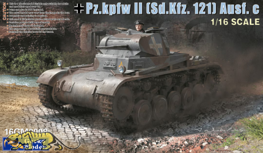 Panzerkampfwagen II Ausf. A / B / C - Sd.Kfz. 121 - 1:16