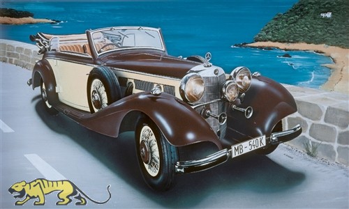 Mercedes Benz 540K - B-Ware - 1:24