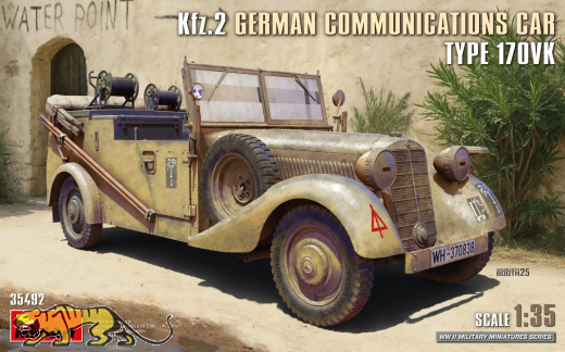 Kfz. 2 - German Communications Car Type 170VK - 1/35