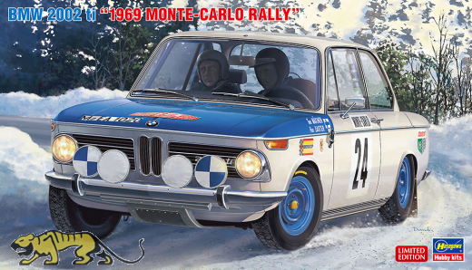 BMW 2002 ti - 1969 Monte-Carlo Rally - 1:24