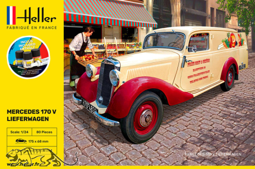 STARTER KIT Mercedes Benz 170V - Lieferwagen - 1:24
